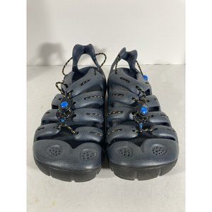 Keen Mion Blue Grey Hiking Trail Sport Sandals Men Size 9 No Foot Pad Otherwise